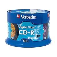 Algopix Similar Product 14 - Verbatim CDR Blank Discs 700MB 80min