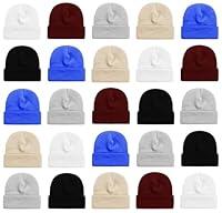 Algopix Similar Product 11 - 25 Pack Winter Beanie Hats Unisex