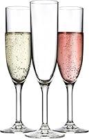 Algopix Similar Product 12 - Drinique Champagne Flutes Unbreakable