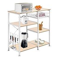 Algopix Similar Product 18 - MAYIT 3Tier Kitchen Bakers Rack