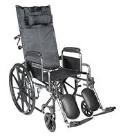 Algopix Similar Product 15 - Drive Medical Silver Sport Reclining