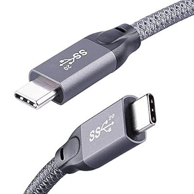 6.6ft (2m) Thunderbolt 3 Cable, 20Gbps, 100W PD, 4K, Thunderbolt Certified,  Compatible with Thunderbolt 4/USB 3.2/DisplayPort