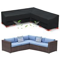 Algopix Similar Product 4 - STARTWO Outdoor Sectional Covers