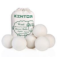 Algopix Similar Product 14 - KINTOR Wool Dryer Balls XL 6 Pack