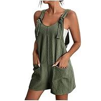 Algopix Similar Product 20 - BOXIACEY Baggy Overalls Womens Rompers