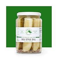 Algopix Similar Product 12 - Deli Style Dill Pickles (4 jars)