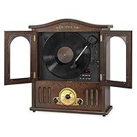 Algopix Similar Product 7 - Victrola Wood Wall Mount Turntable with