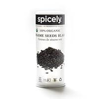 Algopix Similar Product 8 - Spicely Organic Sesame Seeds Black 