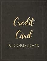 Algopix Similar Product 14 - Credit Card Record Book A Notebook To