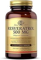 Algopix Similar Product 1 - Solgar Resveratrol 500 mg 30 Vegetable