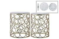Algopix Similar Product 18 - Benjara Benzara Round Metal Nesting