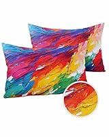 Algopix Similar Product 6 - Waterproof Throw Pillow Covers for