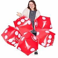 Algopix Similar Product 11 - 13 Jumbo Inflatable Dice Multipack 