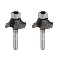 Algopix Similar Product 1 - uxcell Woodworker Straight Shank Corner