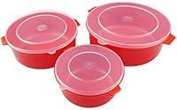 Algopix Similar Product 11 - Good2heat Microwave 3 Piece Round Dish