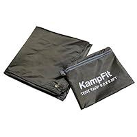 Algopix Similar Product 1 - KampFit 98x98 Waterproof Tent Tarp