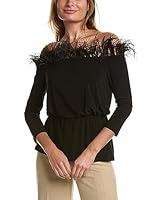 Algopix Similar Product 14 - Off The Shoulder Three Quarter Sleeve