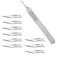 Algopix Similar Product 16 - 10 pcs 11 Surgical Blades with 3
