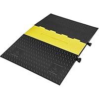 Algopix Similar Product 6 - VEVOR Rubber Cable Protector Ramp 5