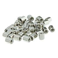 Algopix Similar Product 13 - Hex Nut, 4-40, 100 Pieces, 5.0mm