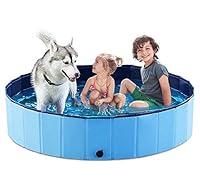 Algopix Similar Product 14 - Jasonwell Foldable Dog Pet Bath Pool