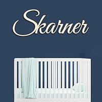 Algopix Similar Product 6 - Personalized Wood Name Sign for Nursery