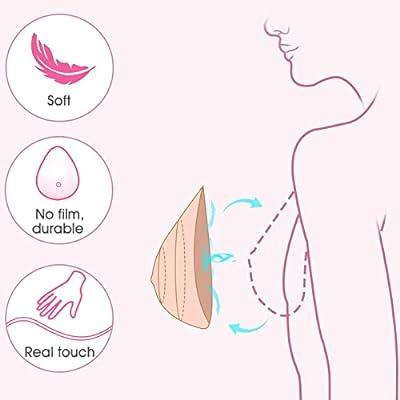 Silicone Breast Form Mastectomy Prosthesis Bra Enhancer Inserts at