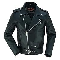 Algopix Similar Product 3 - Daniel Smart Leather Motorcycle Jacket