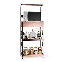 Algopix Similar Product 15 - Giantex 59 Bakers Rack Microwave Stand