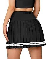 Algopix Similar Product 5 - SANGTREE Women Pleated Tennis Skirt