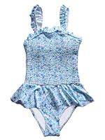 Algopix Similar Product 5 - Girls One Piece Swimsuit Ruffles