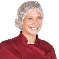 Algopix Similar Product 1 - Hair Net Bouffant  White Disposable