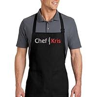 Algopix Similar Product 4 - Embroidered Chef Apron with Custom Name