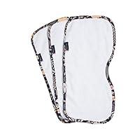 Algopix Similar Product 7 - Bebe au Lait Cotton Burp Cloth Set 