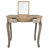 Algopix Similar Product 16 - Lux Home Emilie Vanity Table with