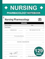 Algopix Similar Product 17 - Nursing Pharmacology Notebook A Blank