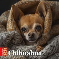 Algopix Similar Product 1 - Chihuahua Calendar 2025 365 Days of