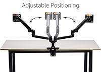 Algopix Similar Product 4 - Amazon Basics Dual Monitor Stand Lift
