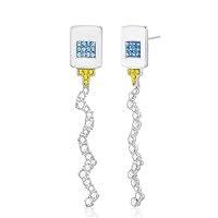 Algopix Similar Product 15 - CLASSYZINT Glue Dangle Earrings for