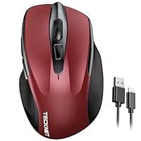 Algopix Similar Product 6 - TECKNET Rechargeable Wireless Mouse