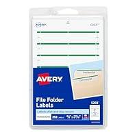 Algopix Similar Product 11 - Avery File Folder Labels on 4 x 6