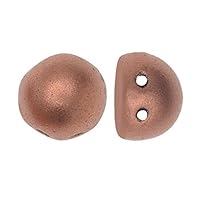 Algopix Similar Product 17 - CzechMates Glass 2Hole Round Cabochon