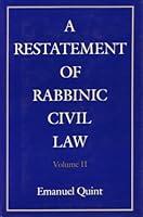 Algopix Similar Product 10 - A Restatement of Rabbinic Civil Law