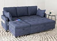 Algopix Similar Product 13 - TTGIEET 84 Inch Pull Out Sofa Bed with