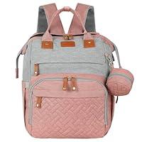 Algopix Similar Product 10 - XTGVZ Diaper Bag with Changing Station