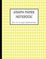 Algopix Similar Product 13 - Graph Paper Notebook Quad Ruled 4X4