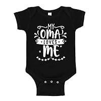 Algopix Similar Product 20 - My Oma Loves Me Toddler T-Shirt 3T Black