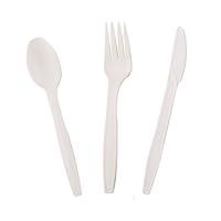 Algopix Similar Product 10 - Belinlen 260 Pack Compostable Cutlery