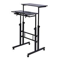 Algopix Similar Product 16 - AIZ Mobile Standing Desk Adjustable