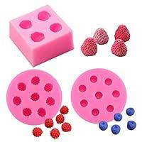 Algopix Similar Product 6 - 3PcsSet 3D Mini Strawberry Raspberry